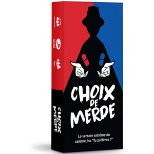 Oh Happy Games - Choix de Merde - Le Jeu des dilemmes extrêmes - Jeu de société pas cher