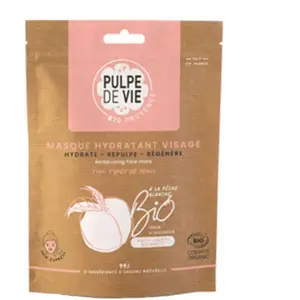 Comparateur de prix : Pulpe de Vie Sex On The Peach Masque en Tissu Hydratant Bio 15ml