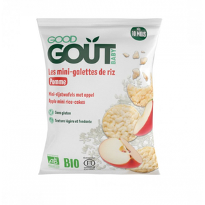 Good Goût Biscuits Mini-Galette de Riz à la Pomme +10m Bio 40g pas cher