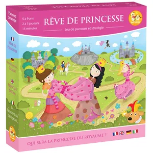 Cartamundi Jeux de société - Rêve de princesse - Jeu coopératif pour enfants pas cher