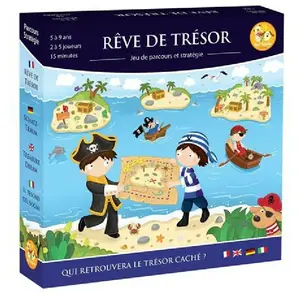 Cartamundi Jeu de plateau - Rêve de trésor - Version luxe - Figurines en bois pas cher