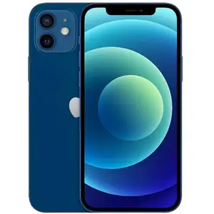 Apple Iphone 12 Mini 64 Go Bleu Reconditionne Grade Eco Batterie Neuve pas cher