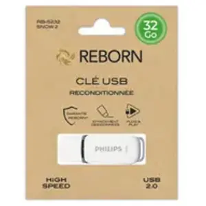 CLÉ USB REBORN 2.0 32GO pas cher