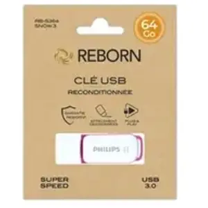 CLÉ USB REBORN CLE USB 3.0 64GO pas cher
