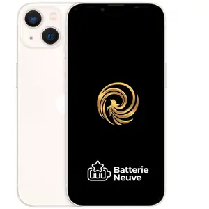 Apple Iphone 13 128go Blanc Grade eco Batterie Neuve pas cher