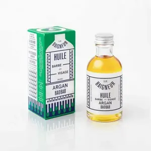Huile Argan Baobab barbe et visage Le Baigneur pas cher