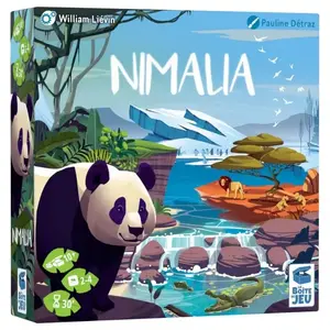 Jeu de société Nimalia  - La boite de jeu Jeu de société  - BG-BJ105NI  pas cher