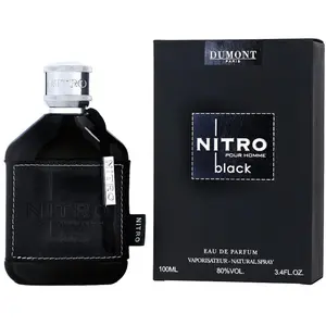 Nitro Black Pour Homme - Dumont Eau De Parfum Spray 100 ml pas cher