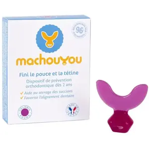 Comparateur de prix : Machouyou Dispositif 1ères dents Prune dés 2 ans