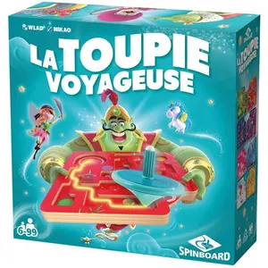 Comparateur de prix : Jeu de société Spinboard   La toupie voyageuse  - Buzzy Games Jeu de société  - BUZ019WO 