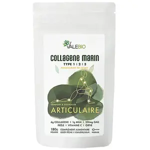 Comparateur de prix : Valebio Collagène Marin Type 1,2 et 3 180g