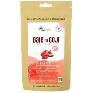 Comparateur de prix : Valebio Baies de Goji Bio 150g