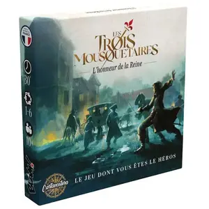 Comparateur de prix : Blackrock Games Cartaventura - Les Trois Mousquetaires : l'honneur de la reine