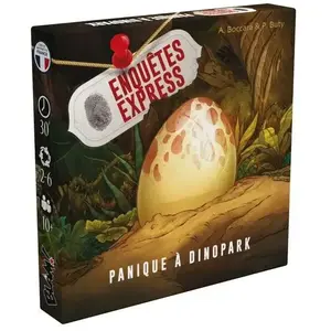 Blam Blackrock - Jeux De Société / Jeux De Cartes - Enquêtes Express : Panique À Dinopark pas cher