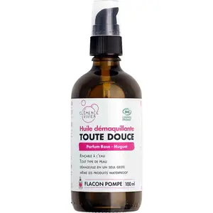 Huile démaquillante rinçable - Toute Douce - Rose Muguet - Clémence et Vivien pas cher