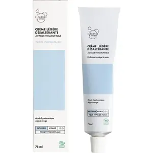 Crème Légère Désaltérante à l'Acide Hyaluronique - Clémence & Vivien pas cher