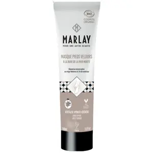 Masque pieds velours à la boue de la mer morte bio - MARLAY pas cher