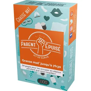 Asmodee Kit de survie Grasse mat' Parent Epuisé pas cher