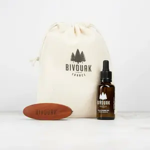 Bivouak Kit Huile et Brosse à Barbe