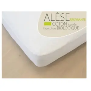 Kadolis Alèse de berceau en coton bio (40 x 80 cm) pas cher