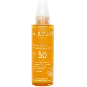 La Rosée Solaire Huile Bio SPF50 150Ml TU Blanc pas cher