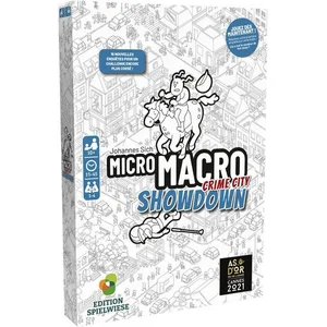 Blackrock Games - Jeu d'ambiance Spielwise Micro Macro Crime City 3 pas cher