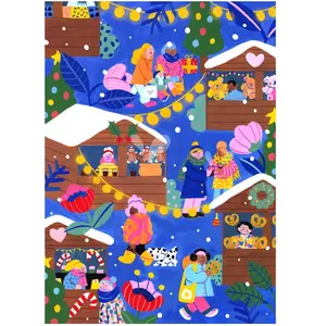 Marché de Noël 500 Pièces Pieces & Peace pas cher