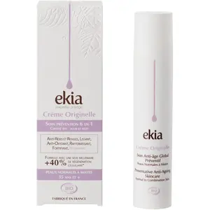 Crème originelle peaux normales à mixtes bio - EKIA - Peau normale pas cher