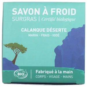 atelier populaire - Calanque Déserte | Savon à froid surgras certifié ... pas cher