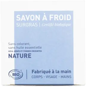 atelier populaire - Nature | Savon à froid surgras certifié BIO 90 g u... pas cher