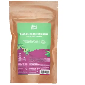 atelier populaire - Sels de bain exfoliant | Figueraie Sauvage Savon 1... pas cher