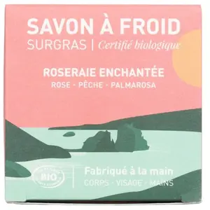 atelier populaire - Roseraie Enchantée | Savon à froid surgras certifi... pas cher