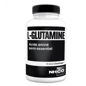 NHCO Acide Aminé L-Glutamine 84 gélules pas cher