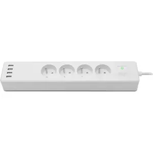 Multiprise connectée Wi-Fi 4 prises 220V + 4 USB 1.8m KonyksVendu parcastorama