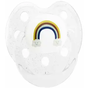 Le Biberon Français Sucette bébé physiologique Rainbow Arc-en-ciel (6 mois et +) pas cher