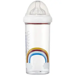 Biberon 6+ mois 360 ml anti-coliques Rainbow Le biberon français pas cher
