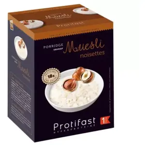 Comparateur de prix : Protifast - Porridge saveur muesli noisettes
