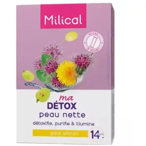 Comparateur de prix : Milical Ma Détox Peau Nette - Détoxifie, Purifie & Illumine, 14 Sticks
