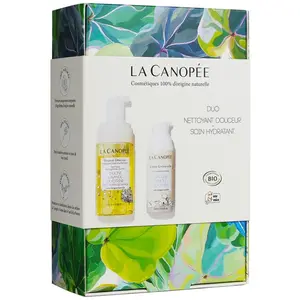 Duo nettoyant douceur et soin hydratant pour peaux sensibles                                - La Canopée pas cher