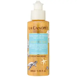 LA CANOPEE Huile scintillante - Huile des îles - Corps & cheveux - 100 ml pas cher