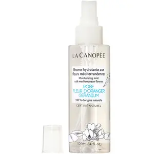 LA CANOPEE Brume hydratante - Rose, fleur d'oranger & géranium - Visage - 120 ml pas cher