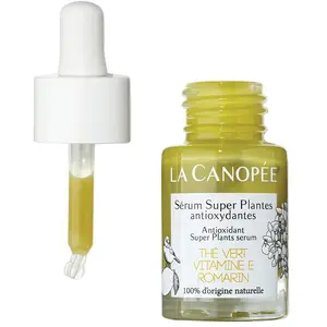LA CANOPEE Sérum antioxydant - Thé vert, vitamine E & romarin - Visage - 15 ml