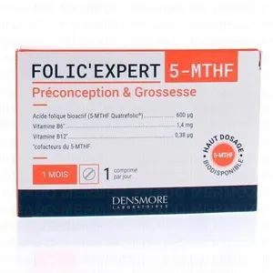 Densmore Folic'Expert 5-MTHF Préconception & Grossesse 30 Comprimés