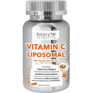 Comparateur de prix : Biocyte Vitamin C Liposomal | 30 gélules