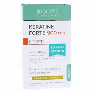 Biocyte Keratine Forte Full Spectrum 3 X 40 Gélules Biocyte pas cher