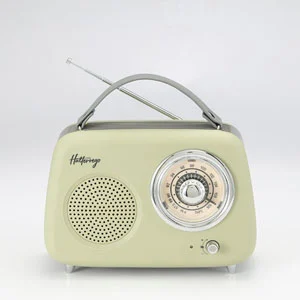 Comparateur de prix : Radio rétro Bluetooth Halterrego Vert olive