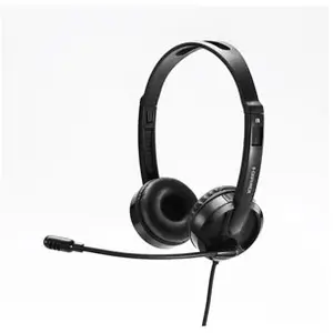 Comparateur de prix : Casque micro HEDEN filaire double jack 3.5mm micro pivotant, arceau ré...