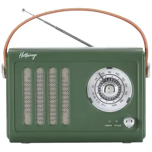 Radio Halterrego Vintage Vert