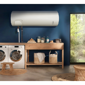 Chauffe eau électrique Atlantic CHAUFFEO 75L horizontal mural sortie b... pas cher