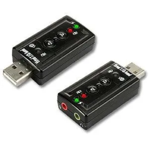 Connectland Mini Adapt. Usb Audio 7.1 canaux pas cher